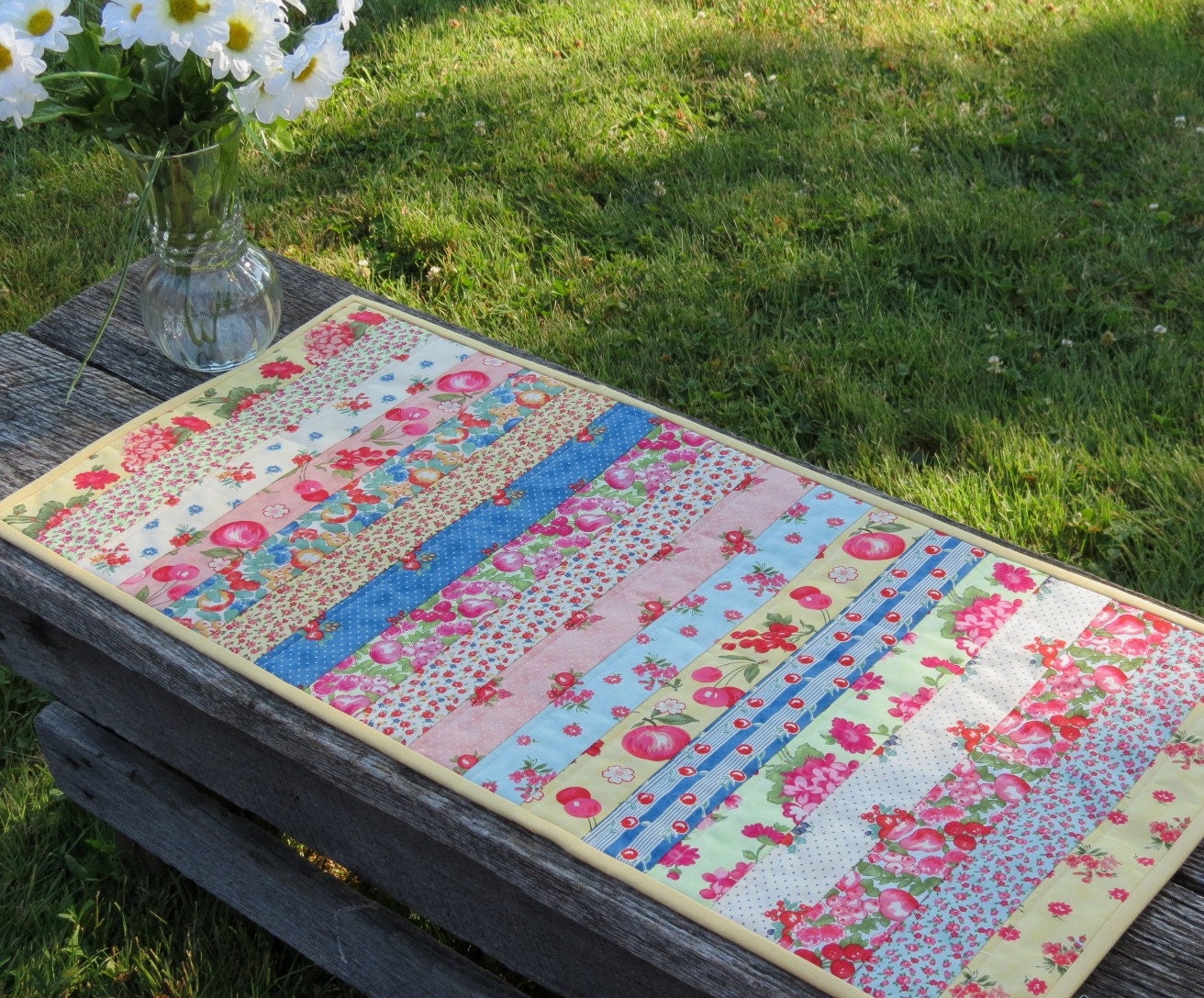 Tutti Frutti Quilted Table Runner