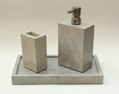 Concrete Bath Set