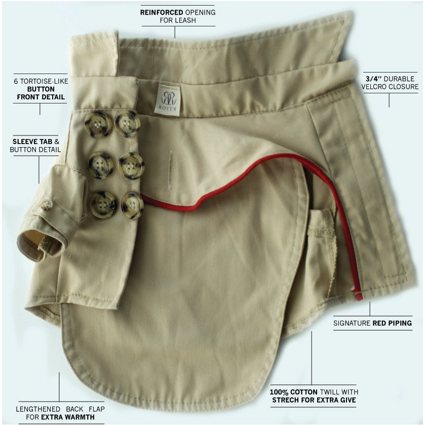 The Westerly Dog Trench Coat