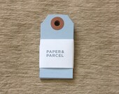 Blue Manila Tags - 20
