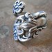 Frog Spoon Ring in Silver, The ORIGINAL Exclusive Design Only by Enchanted Lockets