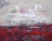 Coastal Ocean Seascsape Painting Orignal Art - Cranberry Sea 20 x 16