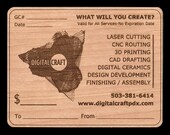 Personalized Laser Engraving for Custom  Wooden Product / Gift
