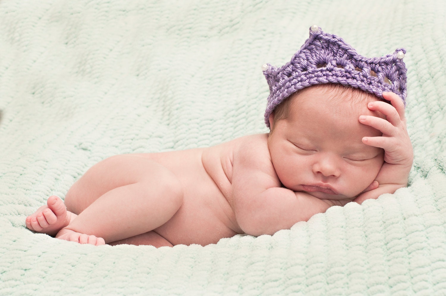 Newborn Crown- Photo Prop- Custom colors
