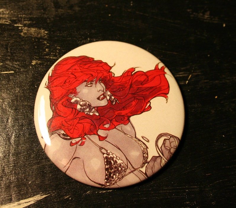 Red Sonja Magnet - Marvel Comic Book 2.25" Magnet