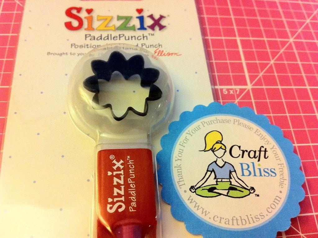 Sizzix Paddle Punch Sun 38-0835 Brand New In Package Il_570xn