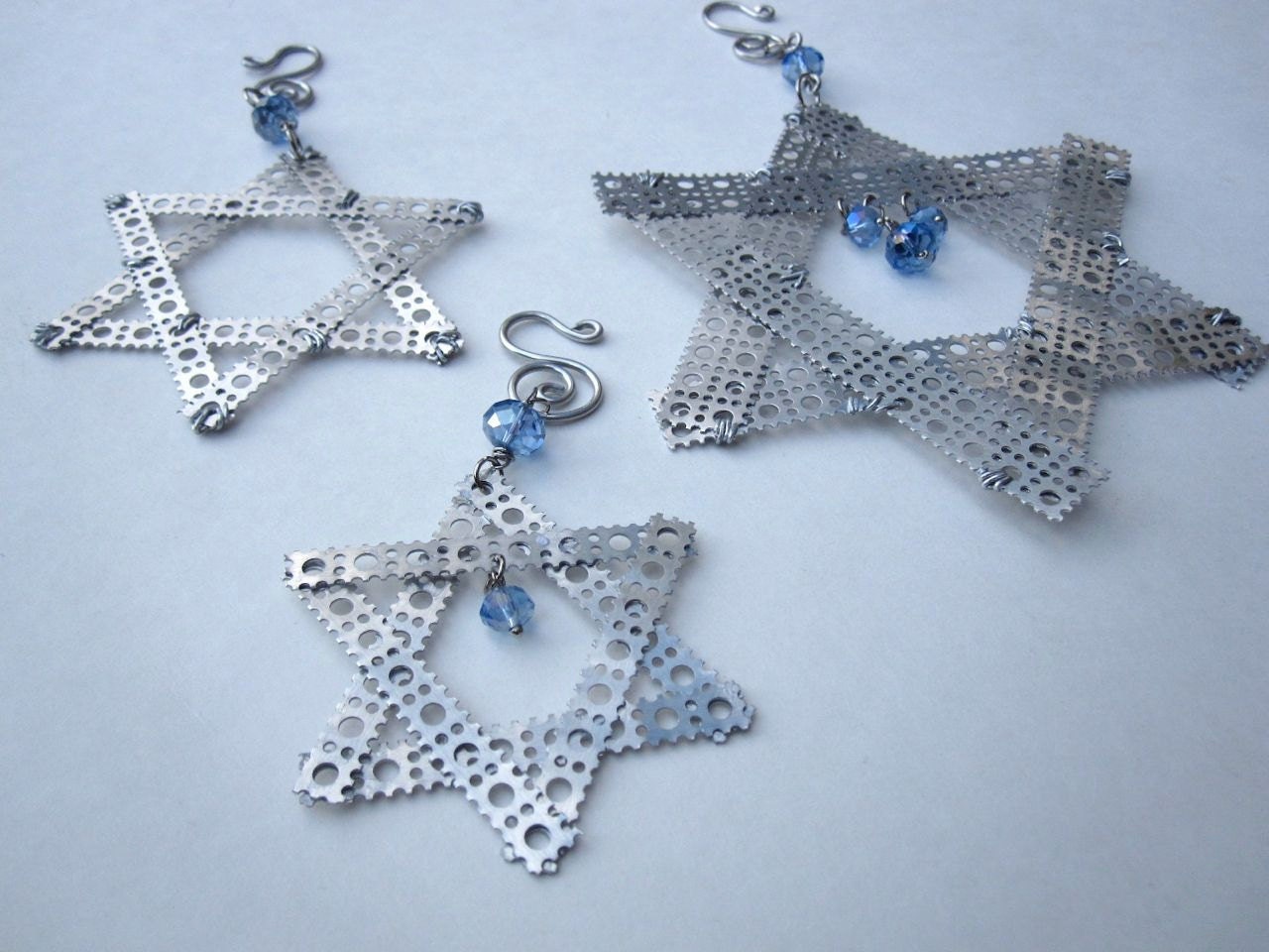 Modern Star of David Set of 3