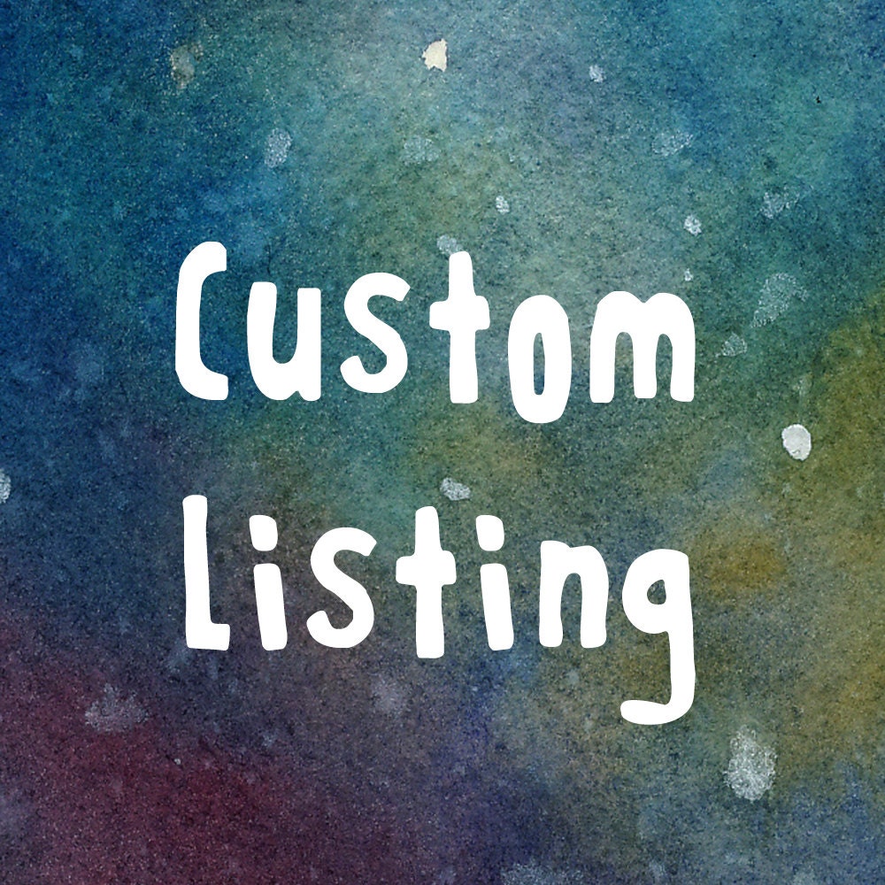 Custom Listing for kittenkat123