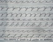 3 Sisters Mrs. Nelson's 2nd Grade moda fabrics FQ or more