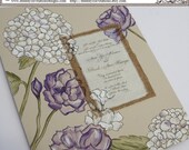 That Perfect Wedding Gift -- Original Hand Painted Art featuring the Wedding Invitation