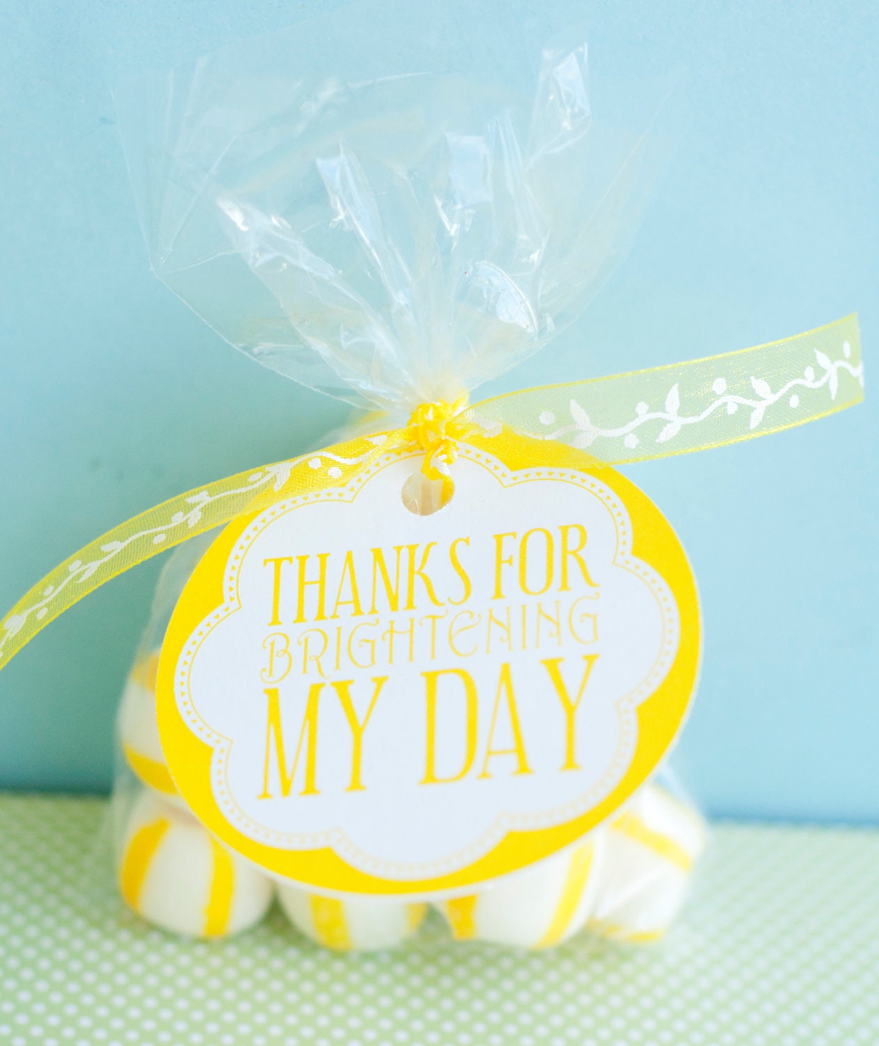 Yellow Sunshine Birthday PRINTABLE Party Favors (INSTANT DOWNLOAD) from Love The Day