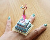 Surprise Birthday cake ring