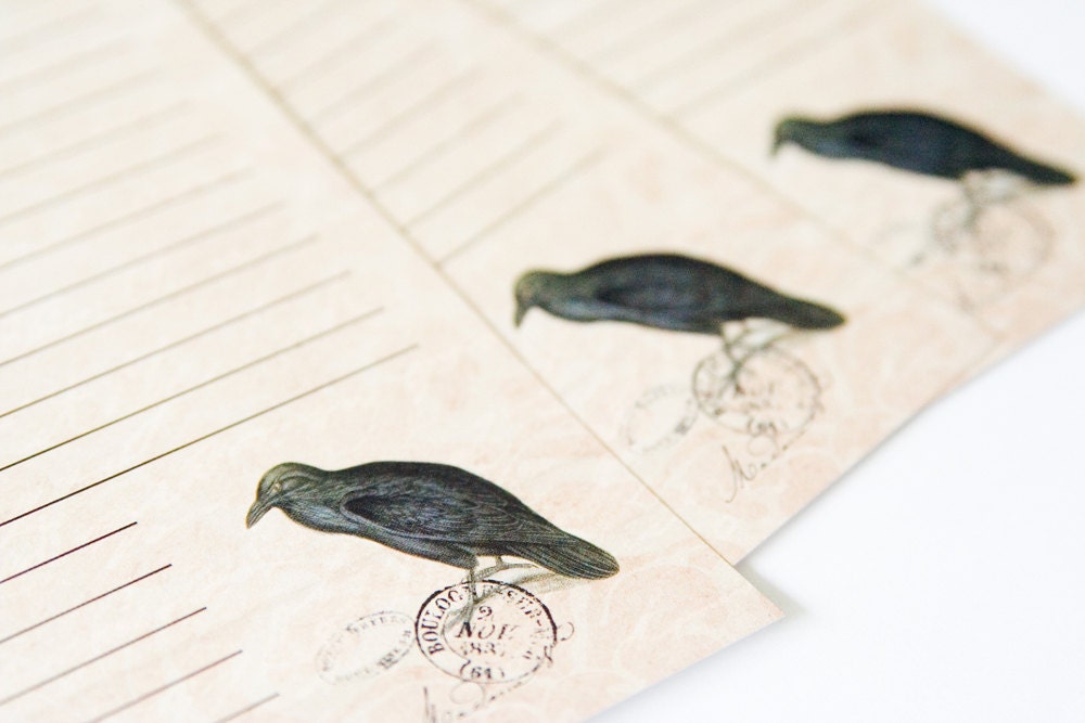 Edgar Allan Poe - A5 Letter Set