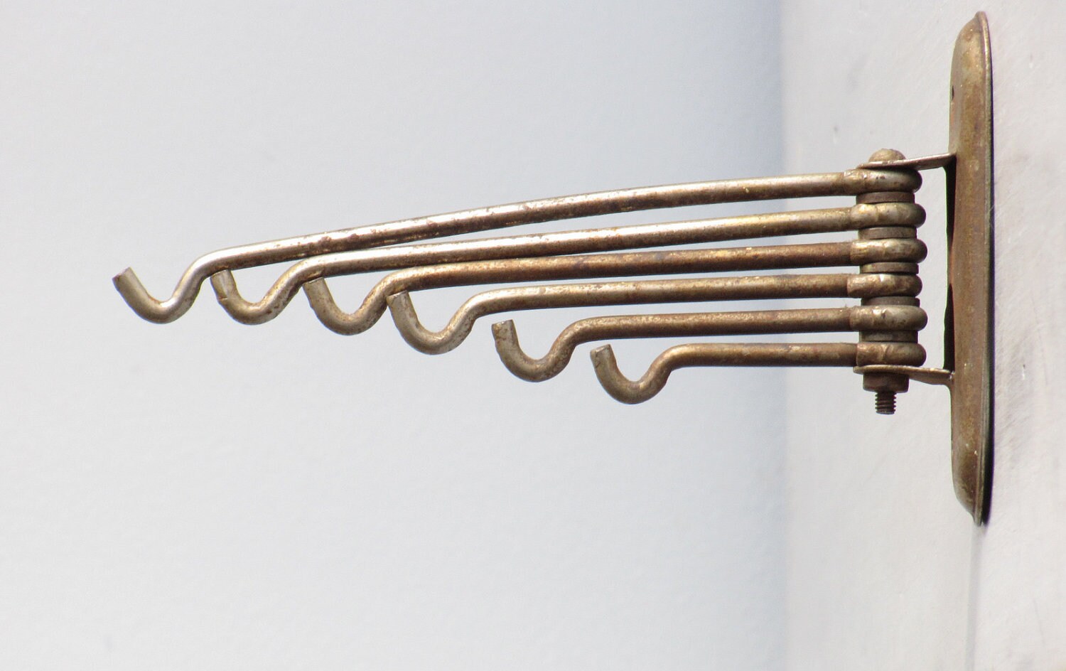 vintage multi hook towel hanger by wretchedshekels on Etsy