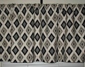 Spring Sale Window Curtain-Valance Premier Prints Onyx Carnival