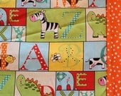 Book Sling Inspiration board - Jungle Alphabet Book Sling- Bright nursery bedroom decor storage