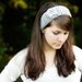 Crochet Flower Ear Warmer Headband (adjustable)