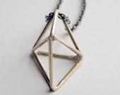 Bronze Prism Necklace