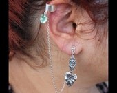 Lord of The Rings - Silver Leaf of Lothlórien EAR CUFF
