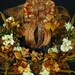 FREE SHIPPING - Traditional Fall Wreath, Poly Mesh Fall Wreath, Deco Poly Mesh, Autumn Wreaths, Thanksgiving - Item 586