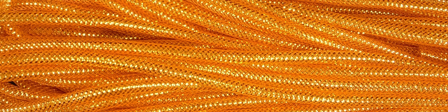 Orange Copper Foil, Flexible Tubing, Poly Mesh Supplies (10 Yards)