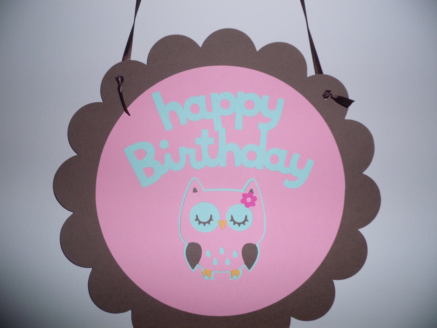Happy Birthday Upgraded Owl Party Package - You pick colors, twins birthday, 1st birthday, first birthday, happy birthday