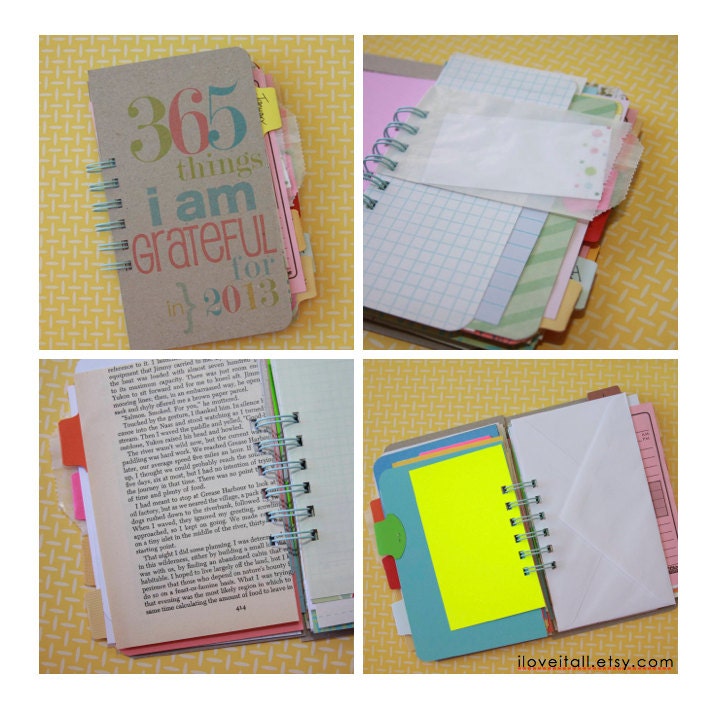 2014 365 Things I Am Grateful For Gratitude Journal (January-December) . Everyday Daily Document Thankful Blessings Daybook Book Diary