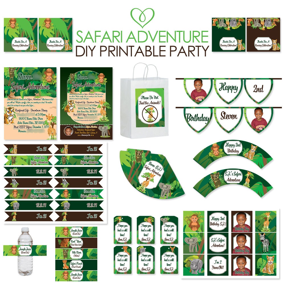 Safari Adventure Collection - This listing is for SIX items - You Choose Il_170x135