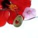Top Drilled Beige-Brown Beach Stone Pendant - Beachy Look