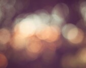 SALE Fine Art Nature Photograph, Warm Hues, Fall Colors, Bokeh Decor, Fall Decor, Warm, Rustic, Earth, Brown, Orange, 8x10 Wall Decor