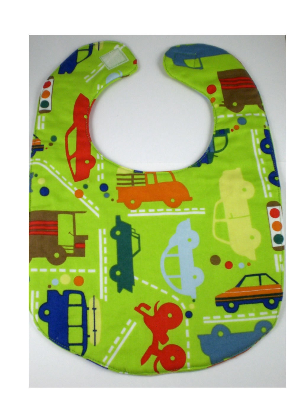 SALE Baby Bib - Cars and Trucks