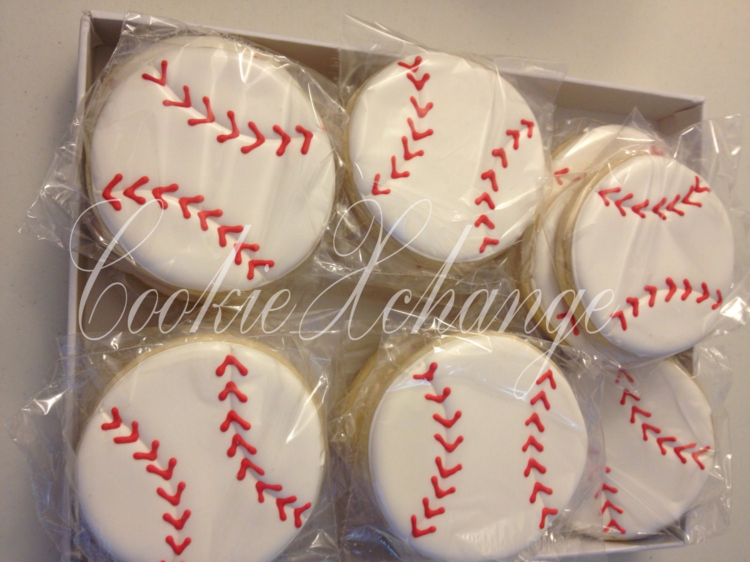 Baseball Cookies birthday shower favor or just because