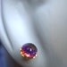 Swarovski Crystal Ball Earrings Special Edition Rainbow