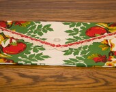 Vintage Print Cloth Bag / Table Cloth Fabric Bag