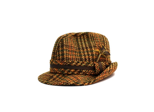 Vintage HARVEST Colors Men's Fedora