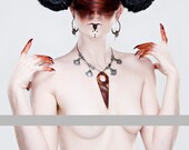 Miyu Decay Tuareg Palmier with Agate Tanfouk Necklace