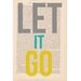 motivational print dictionary art - LET IT GO - inspirational quote