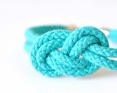 Double 8 Infinity Knot Bracelet - Turquoise