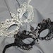 Metallic Filigree Masquerade Mask