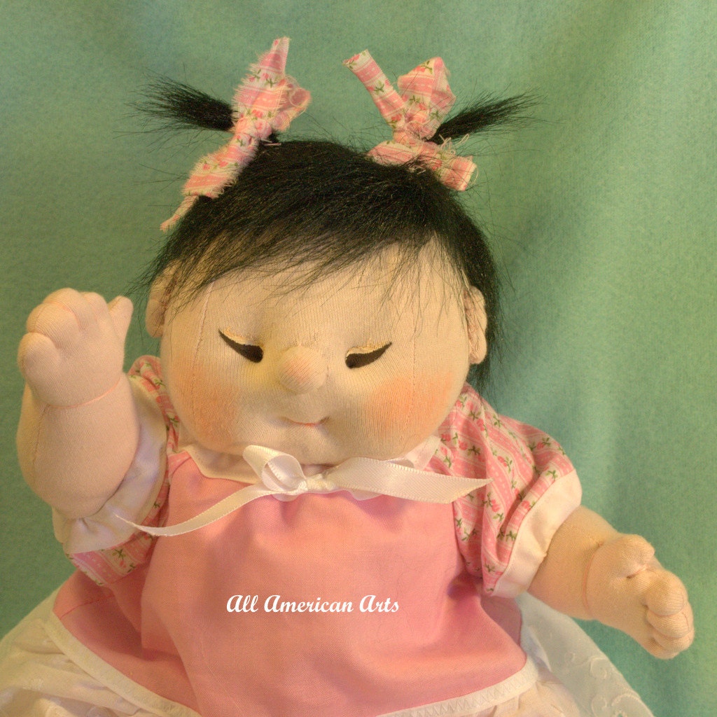 Asian Blessings Baby Soft Sculpture Baby Doll
