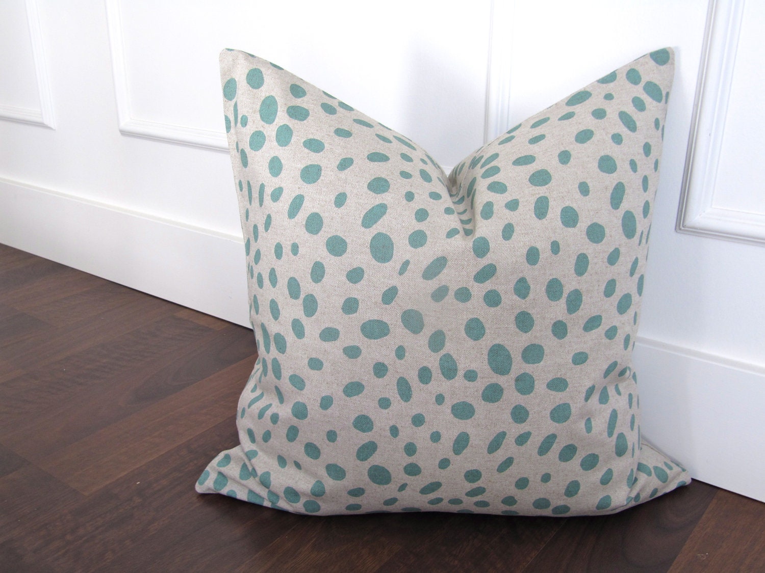 Teal Togo 22x22inch decorative pillow cover