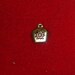 Vintage Sterling Silver Working Alpine Cowbell With Edelweiss Flower Bracelet Charm