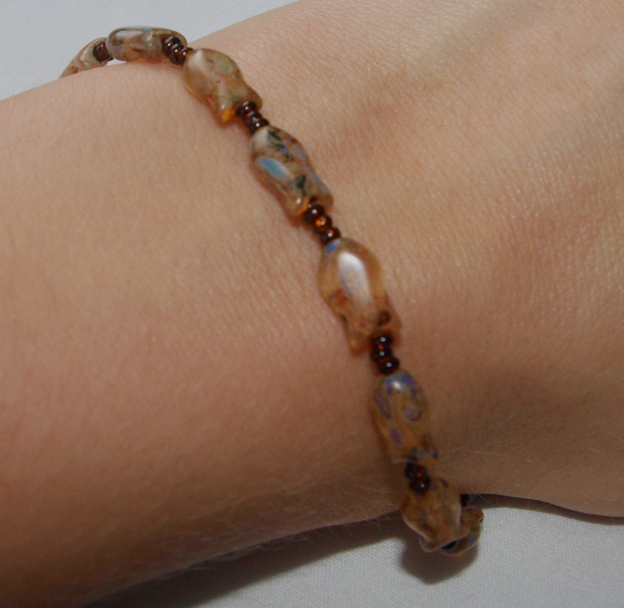 Beaded Fish Bracelet