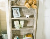 Hopewell Nursery Bookcase - Distressed White