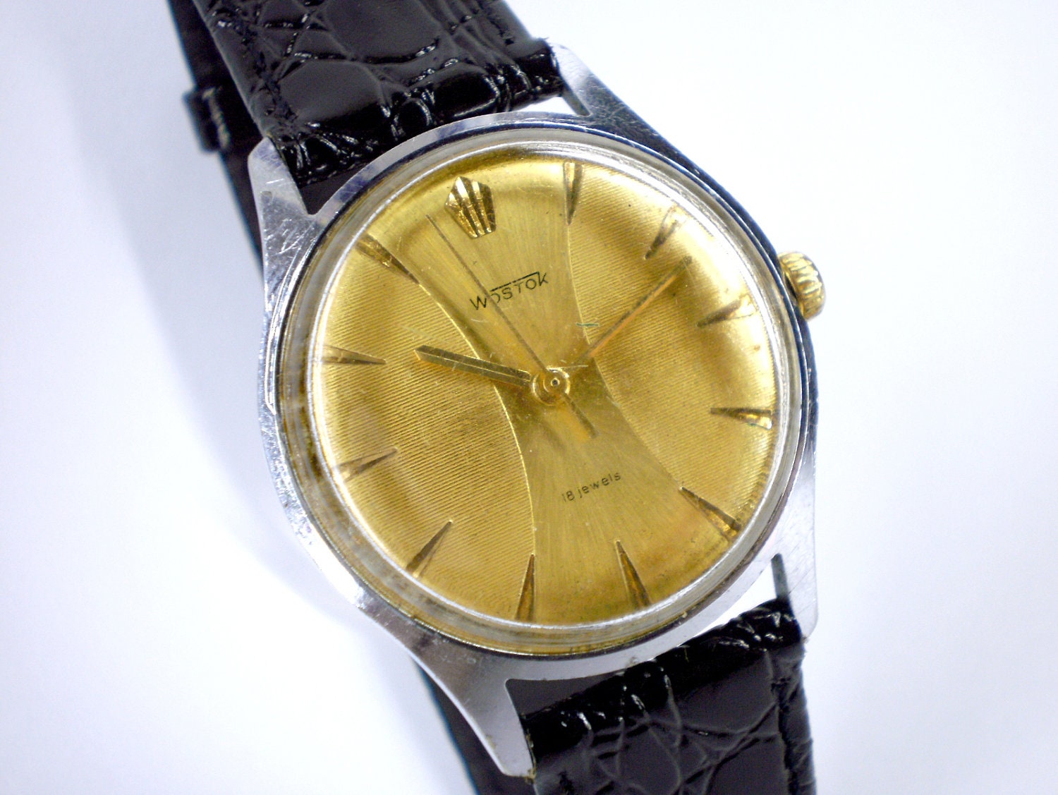 Vintage Wostok mechanical watch from Soviet/Ussr