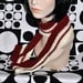 Everyone Loves Bacon Crochet Scarf - Vegan and Kosher Friendly