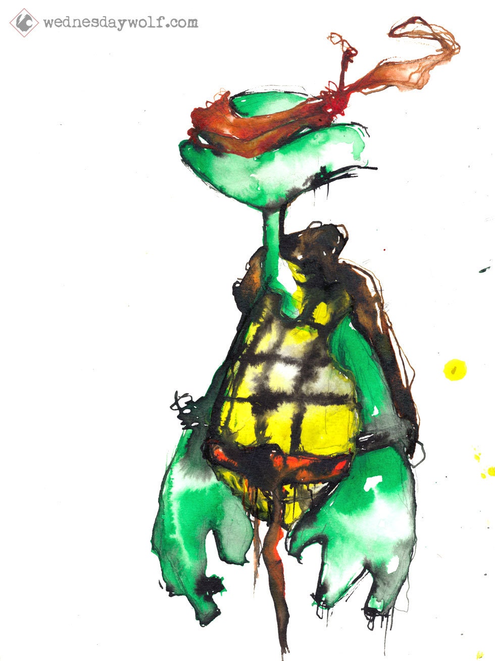 Turtle Power - Matte Print - 13"x19"