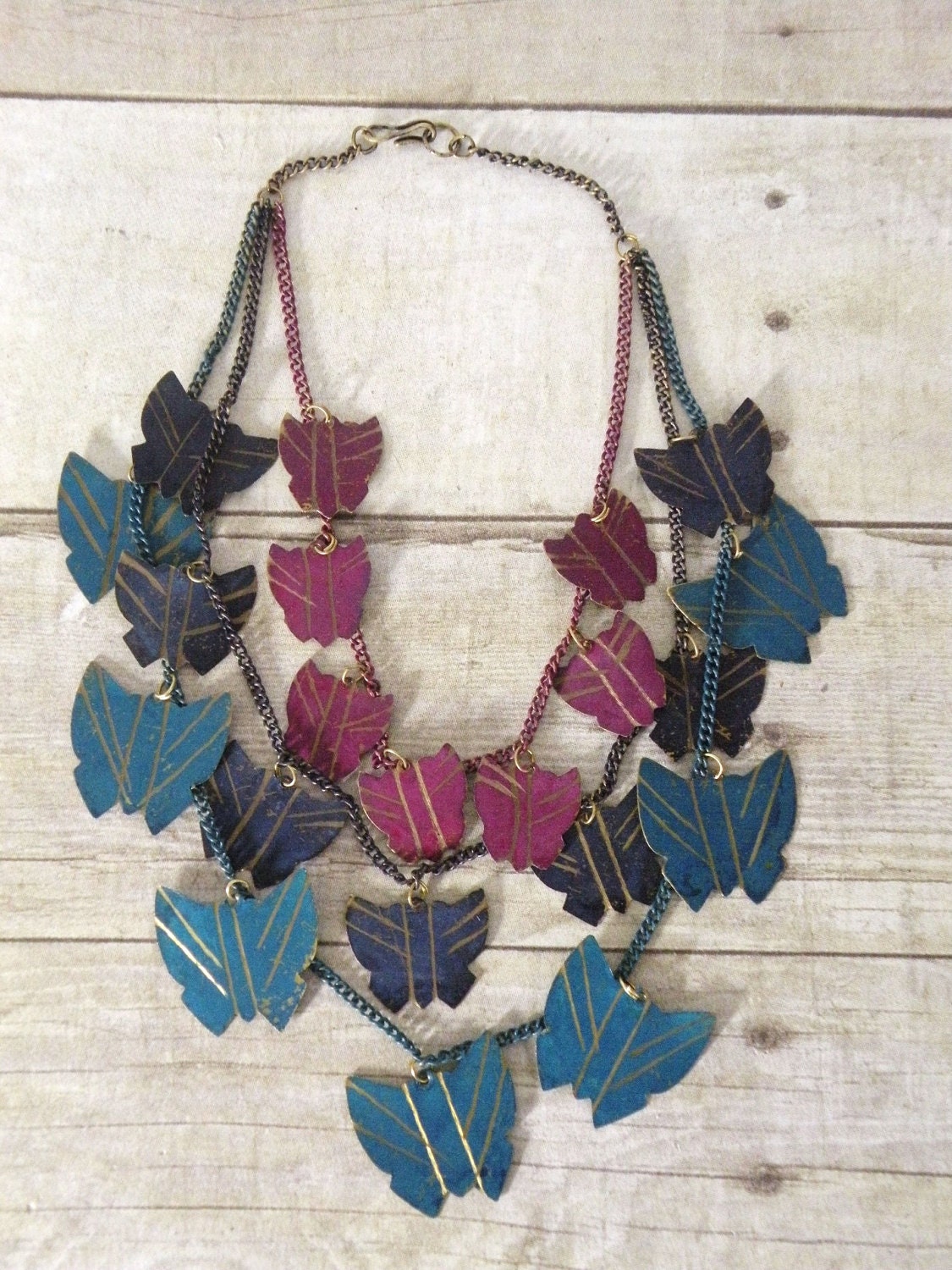 vintage necklace, gypsy summer