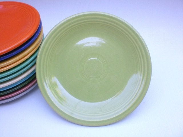 Vintage Fiestaware Bread Butter Plate Chartreuse