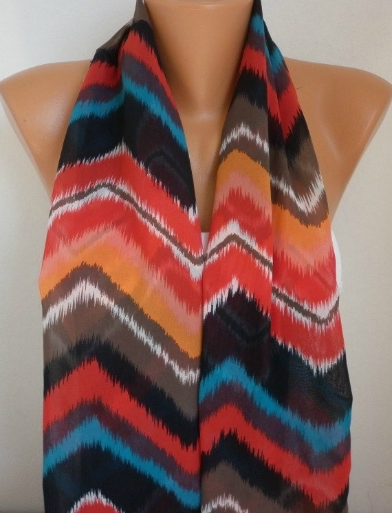 Infinity Scarf Shawl Circle Scarf  Loop Scarf Summer Scarf Gift -fatwoman